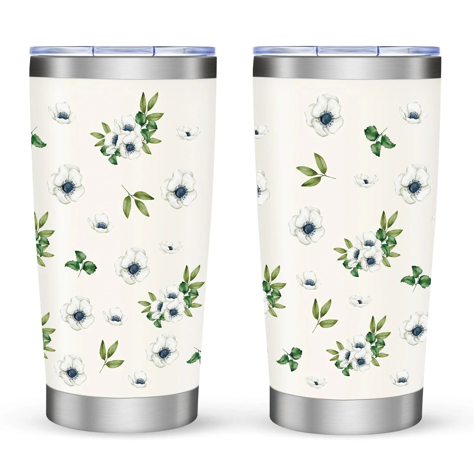20oz Car Cup with secure lid, perfect for preventing spills during commutes