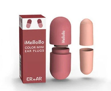 Soft sponge ear plugs with 60% noise reduction in various colours