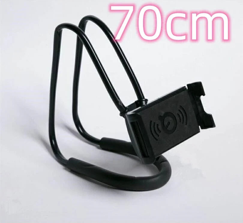 Premium rotatable smartphone holder with 360-degree adjustable viewing angle, universal compatibility, and durable construction