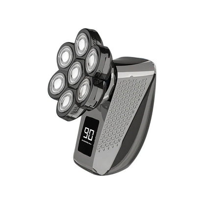 7D floating head waterproof electric razor for men with USB charging