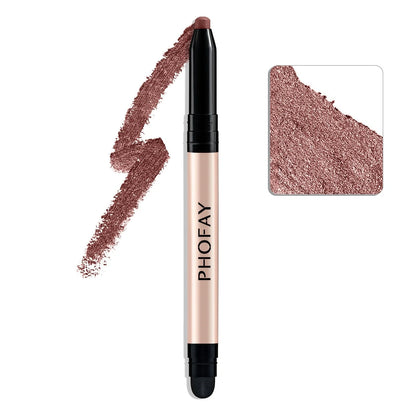 PHOFAY Eyeshadow Stick with built-in smudger in various colors