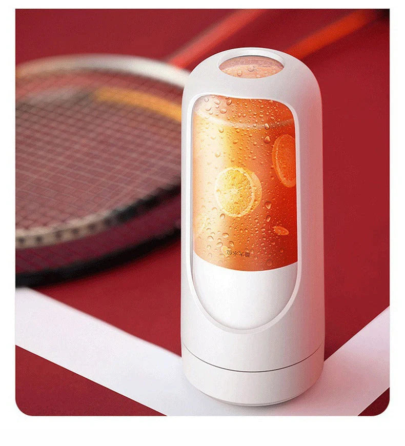 GREECHO Portable Wireless Electric Juicer in white with USB charging