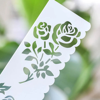 Multifunctional hollow painting template for creative art projects