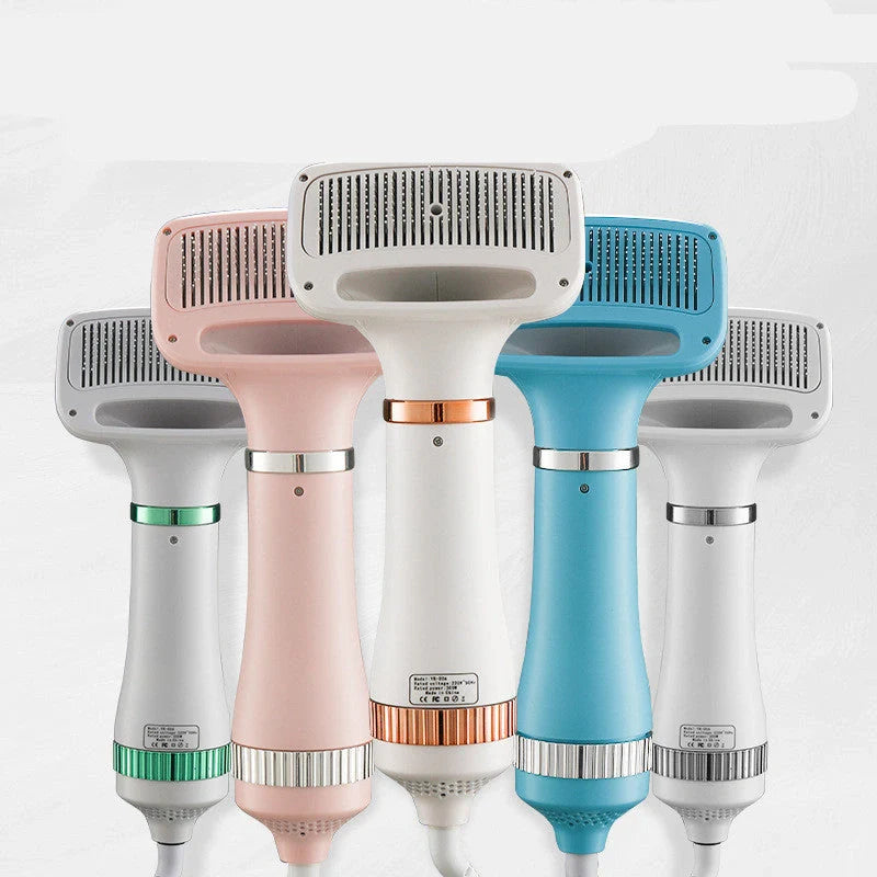 Premium Pet Hair Dryer designed for grooming Teddy dogs with adjustable airflow and temperature settings