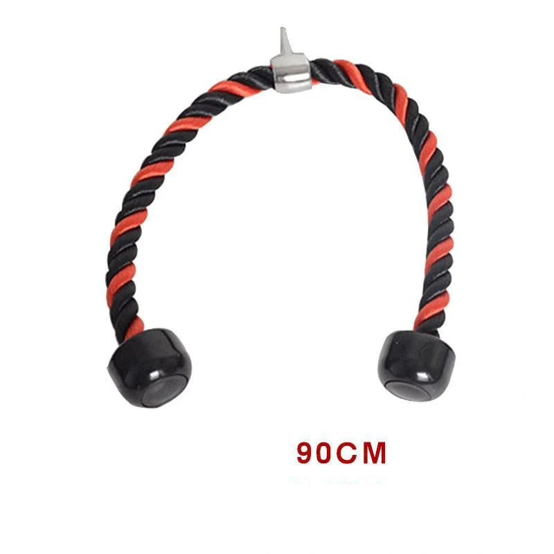 Nylon pull rope fitness equipment with silent pulley and 2.5-metre climbing rope
