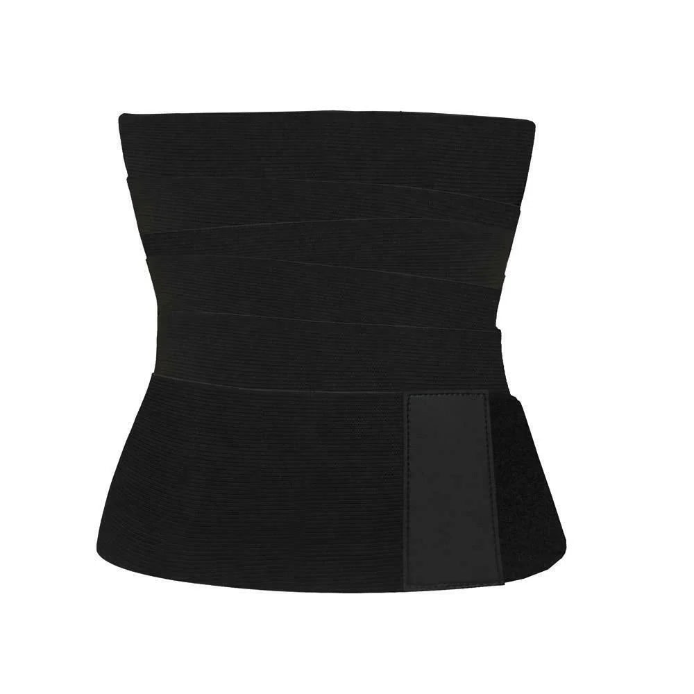 Premium waist trainer bodyshaper in black, designed to sculpt and slim the figure with comfort and style.