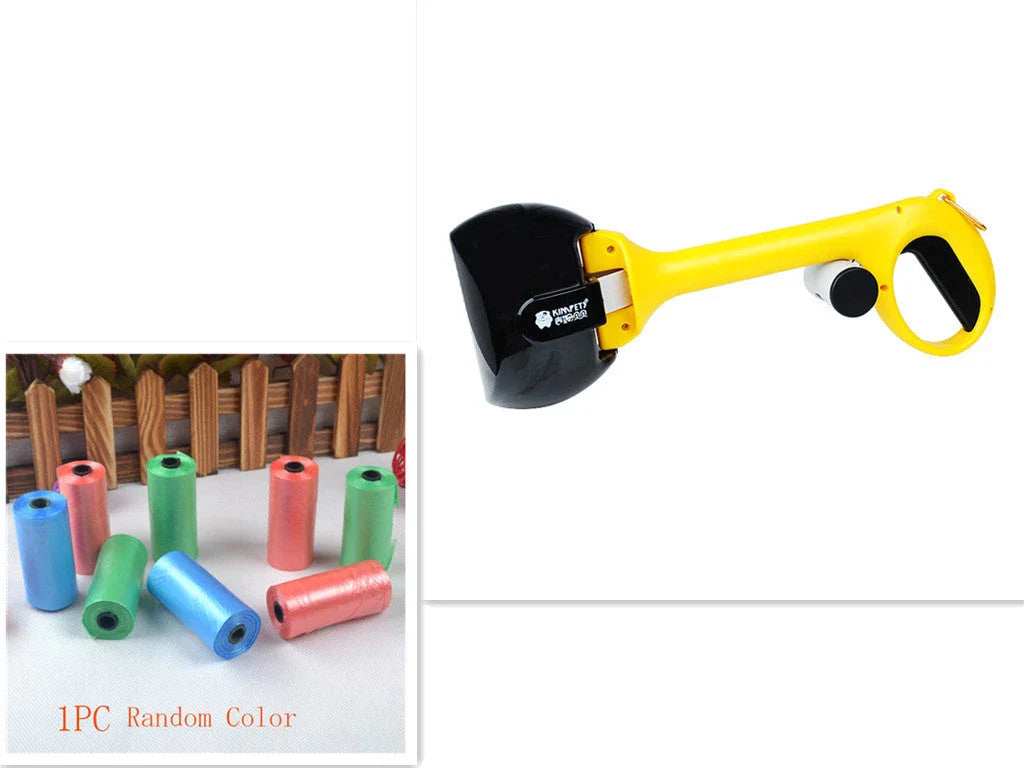 Portable Automatic Pet Waste Cleanup System with Various Color Options and Size Varieties