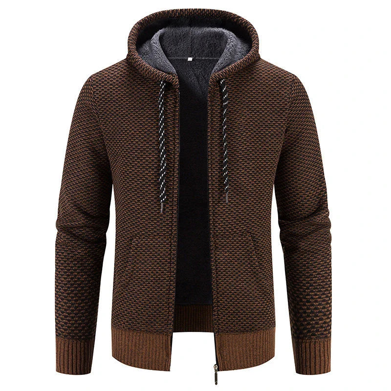 Versatile winter coat with cozy plush lining, available in a variety of classic colors and sizes for a customized fit