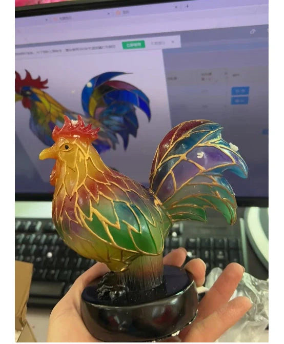2024 3D Coloured Animal Light Desk Lamp featuring detailed animal designs in vibrant colours
