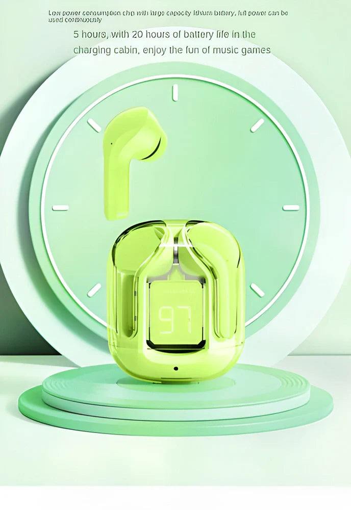 Cutting-Edge Bluetooth 5.0 Noise-Cancelling Earbuds with Sleek Charging Case in various colours
