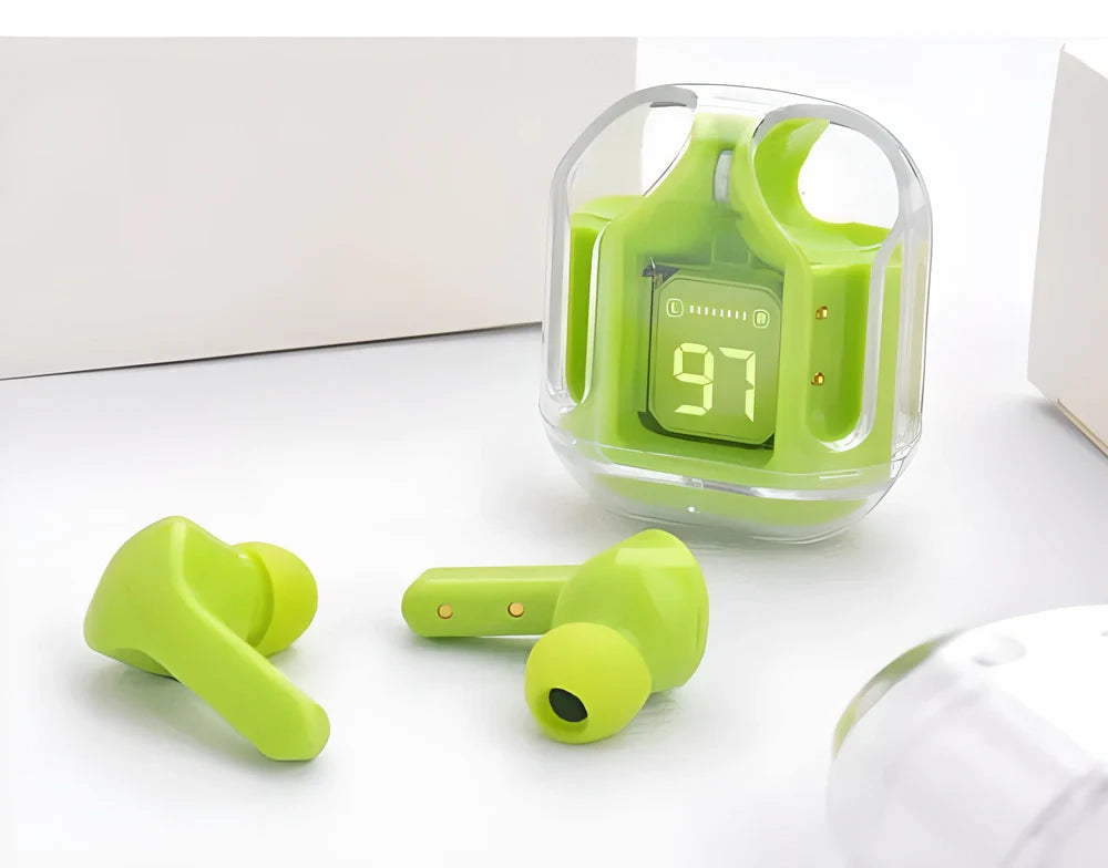 Cutting-Edge Bluetooth 5.0 Noise-Cancelling Earbuds with Sleek Charging Case in various colours