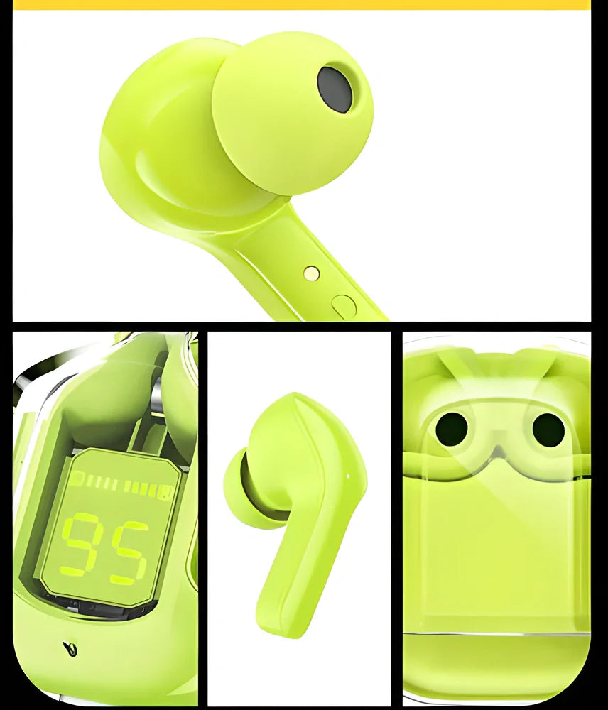 Cutting-Edge Bluetooth 5.0 Noise-Cancelling Earbuds with Sleek Charging Case in various colours