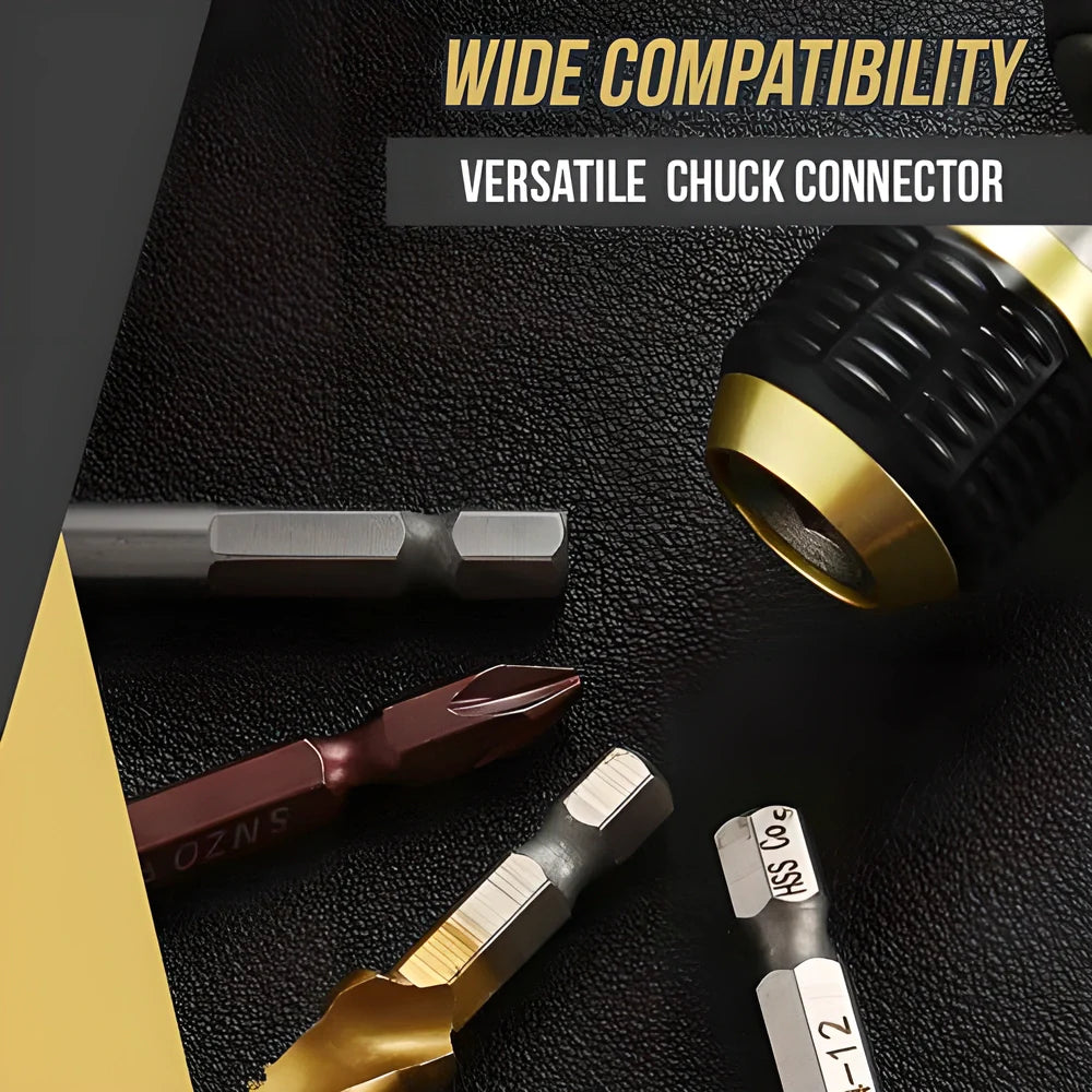 Premium Quick-Connect Drill Chuck Tool for Effortless Bit Changes in DIY Projects