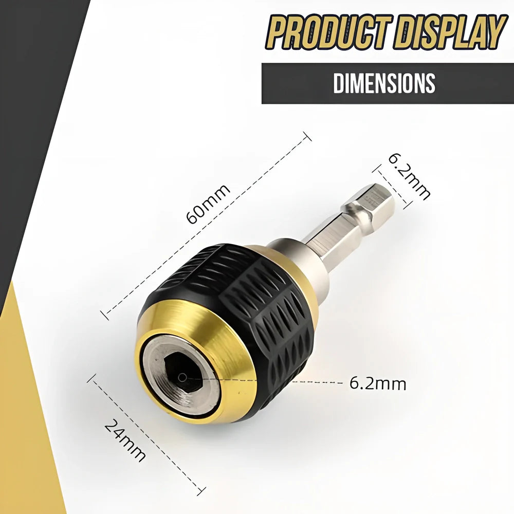 Premium Quick-Connect Drill Chuck Tool for Effortless Bit Changes in DIY Projects