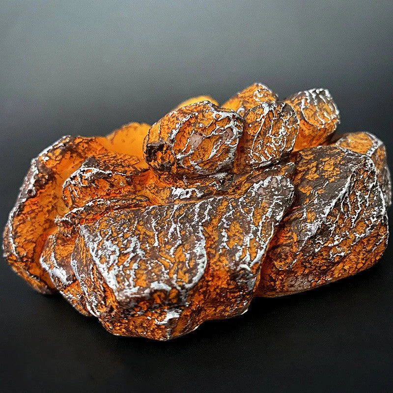 Lava Dragon Egg Desktop Decoration Dinosaur Egg Resin Crafts in various colours