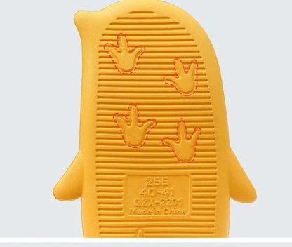 Children's penguin princess non-slip sandals in various colours