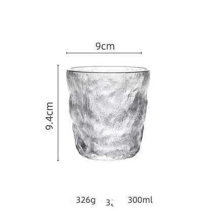 Whiskey Glass Frosted Coffee Cup in Japanese style with heat insulation