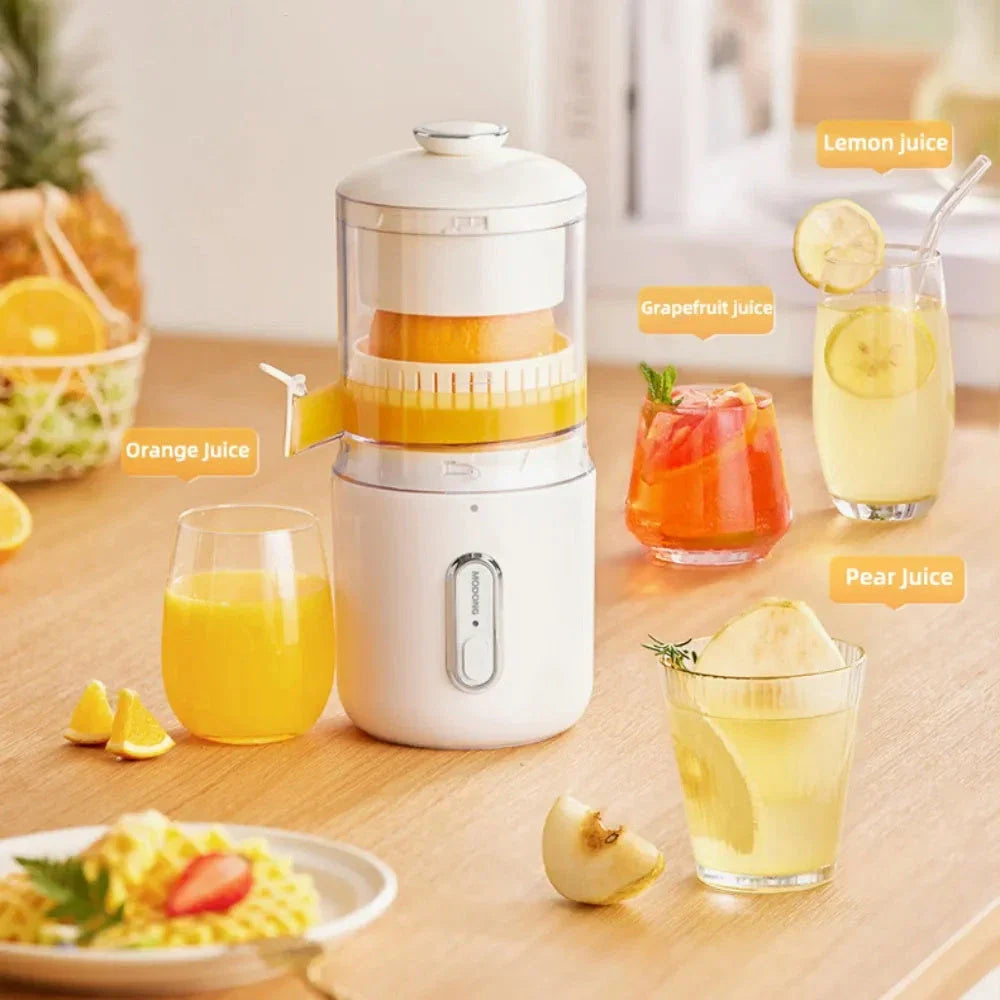 Versatile wireless electric juicer with USB charging, suitable for a variety of fruits and vegetables