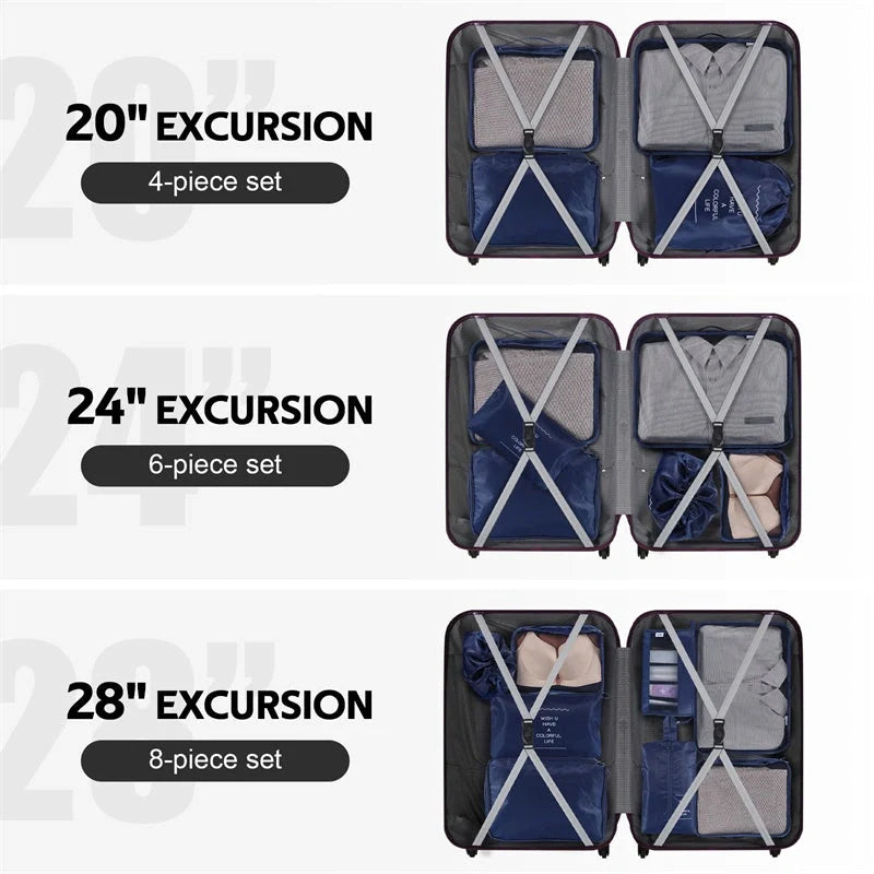 Simple solid colour polyester storage bags for home organisation in various colours