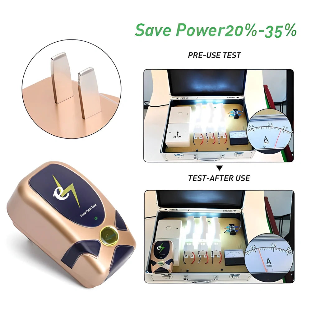 Premium Household Power Saver - Stabilize voltage, protect devices, and slash electricity bills for UK homes