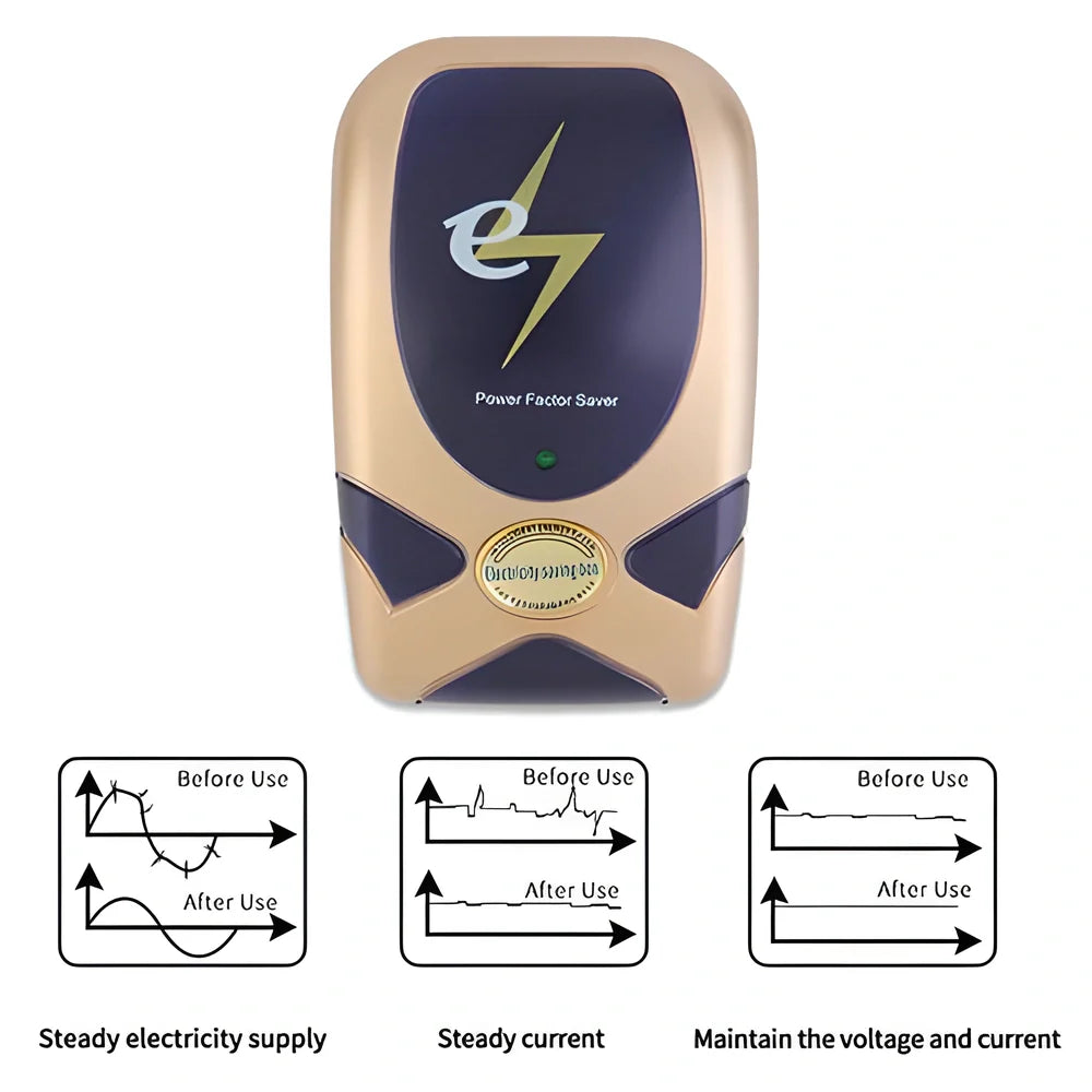Premium Household Power Saver - Stabilize voltage, protect devices, and slash electricity bills for UK homes