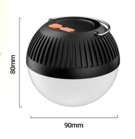 Outdoor Camping Type-C Charging USB Ball Portable Tent Light with high-brightness LED and waterproof design