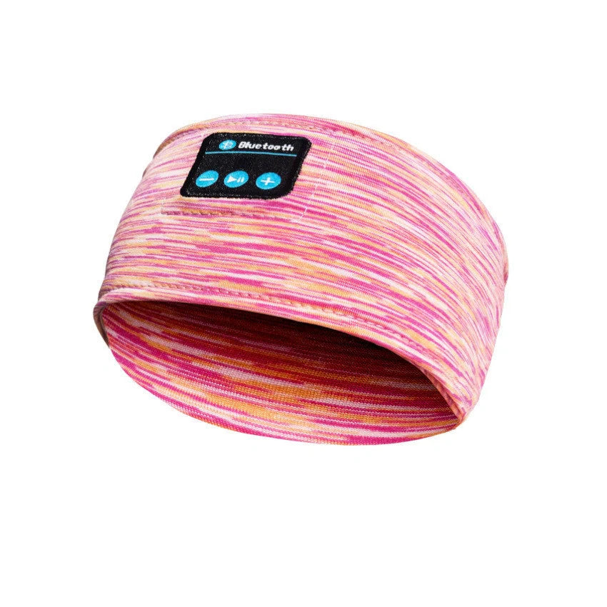 Wireless music headband with Bluetooth, hands-free calling, and voice control features