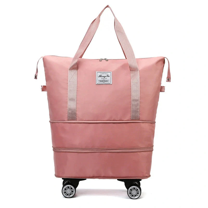 Universal Wheel Travel Bag in various colours with double-layer dry and wet separation