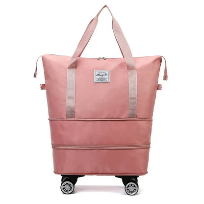 Universal Wheel Travel Bag in various colours with double-layer dry and wet separation