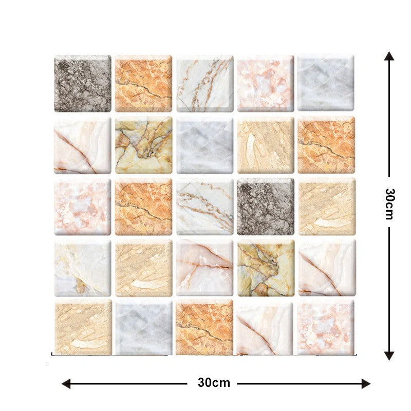 Brick texture self-adhesive wallpaper for moisture-proof home decoration