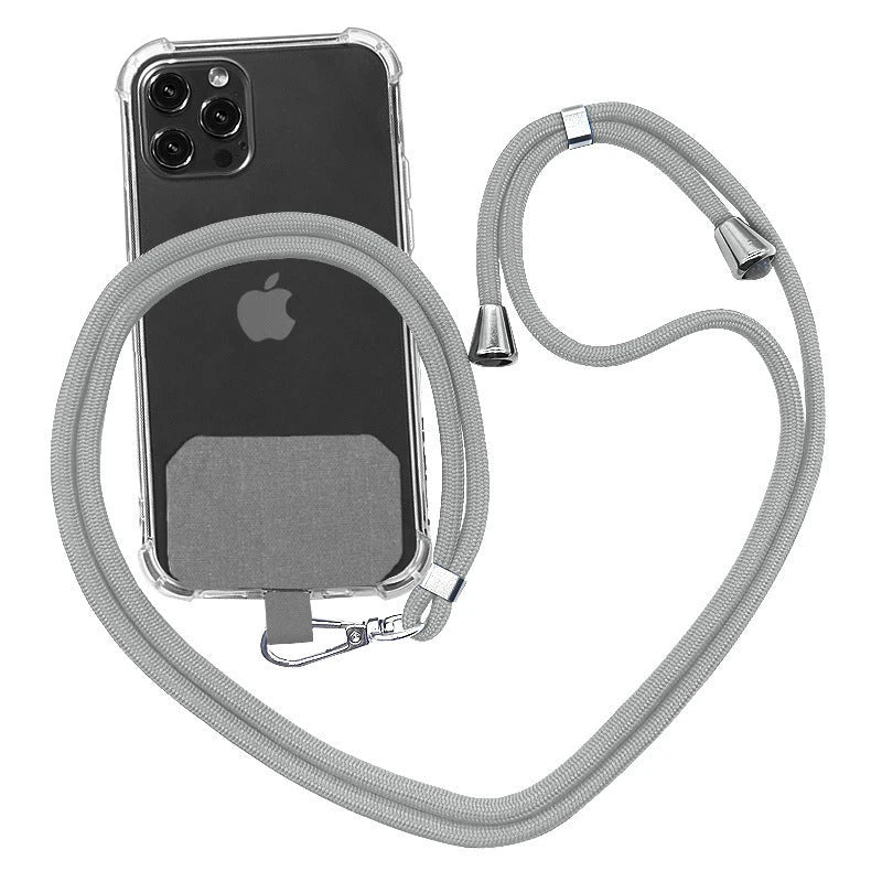 Secure and stylish phone lanyard with versatile wearing options, reinforced metal hardware, and durable, skin-friendly materials