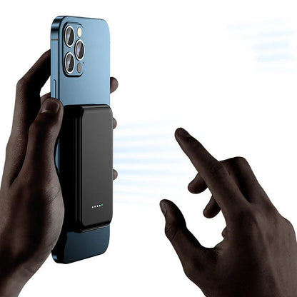 Mini Fast Charging Magnetic Wireless Power Bank in various colors