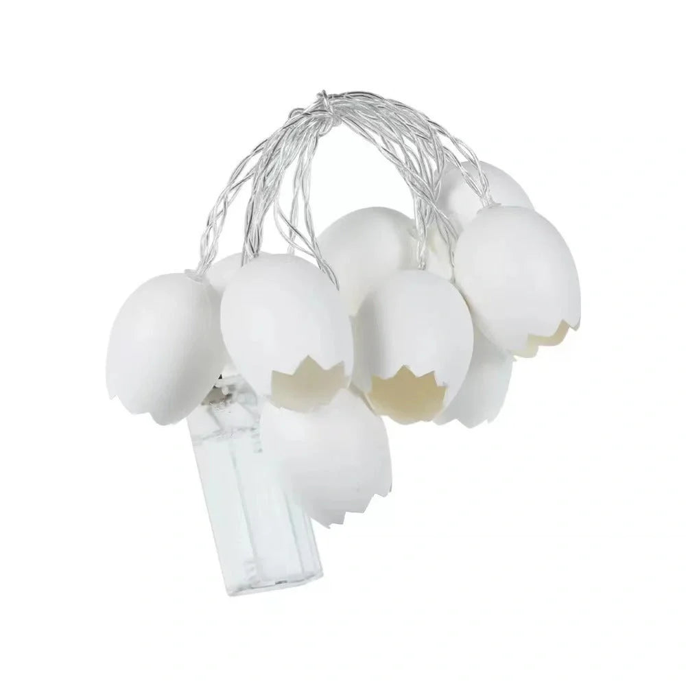 Easter Broken Shell Egg LED String Lights for festive decoration