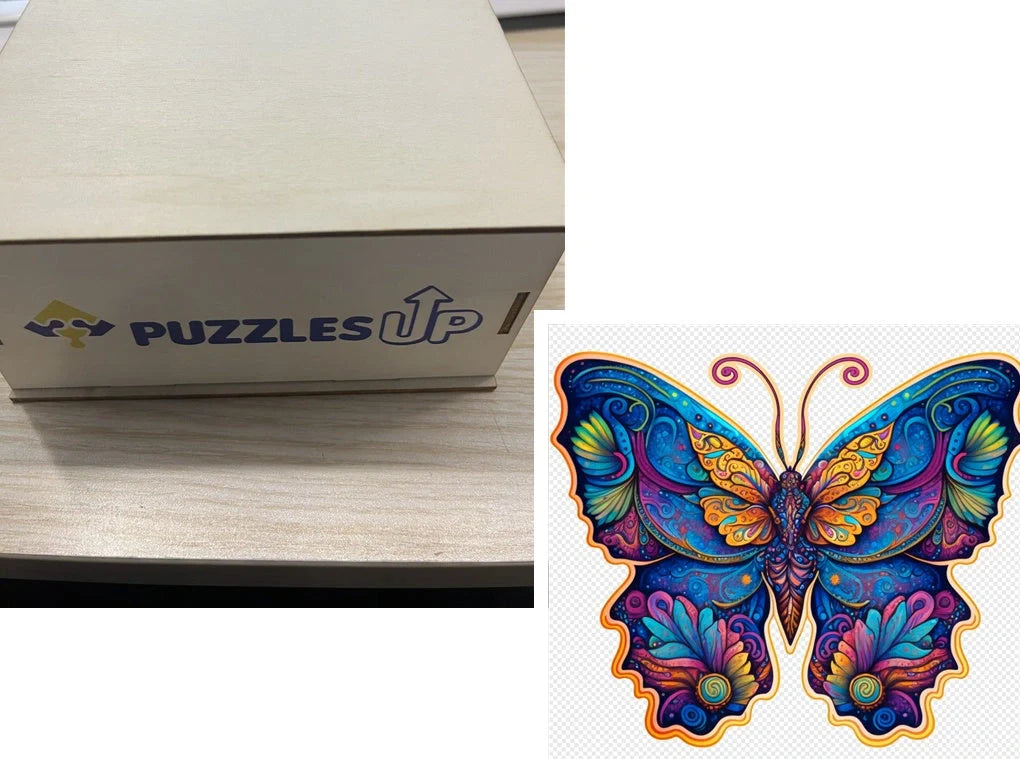 A3 Animal Wooden Puzzle with Box - Premium quality, vibrant animal designs, perfect for family fun