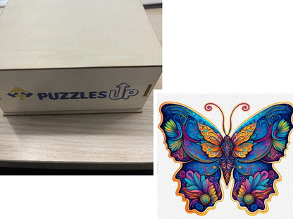 A3 Animal Wooden Puzzle with Box - Premium quality, vibrant animal designs, perfect for family fun