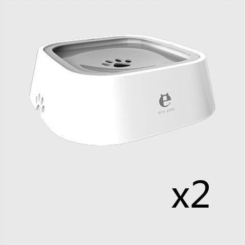 Spill-Proof Floating Pet Water Bowl with Slow Water Intake, Premium ABS & PP Construction, Available in Various Colors and Quantities