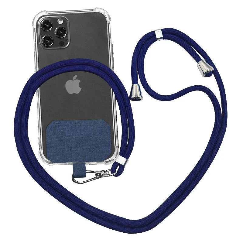Secure and stylish phone lanyard with versatile wearing options, reinforced metal hardware, and durable, skin-friendly materials