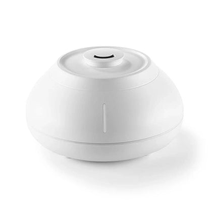 Aroma diffuser with flame-like effect, designed for relaxation and ambiance in home or office settings