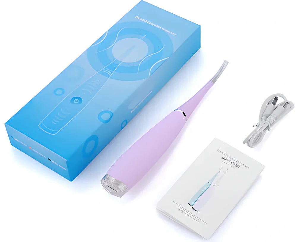 Premium ultrasonic dental scaler with adjustable power settings and waterproof design for effortless at-home teeth cleaning