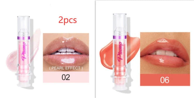 Glossy Luxury Lip Gloss in various shades with a mirror-like shine and hydrating formula