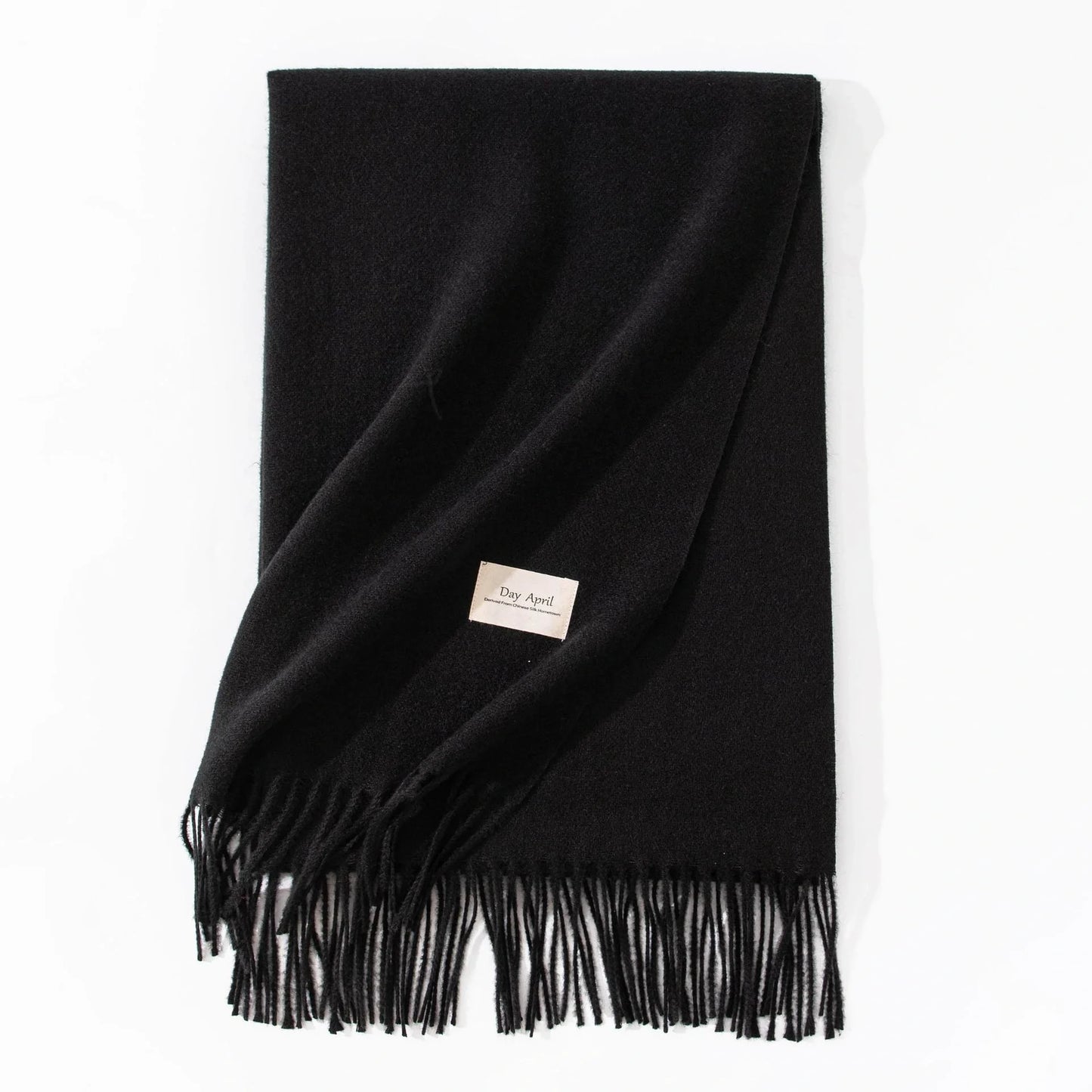 Elegant artificial cashmere scarf for women in various colors, perfect for winter warmth and style.
