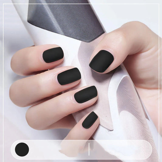 Matte nail polish in various colours showcasing fast-drying and long-lasting formula
