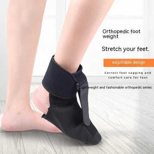 Premium ankle support brace with innovative dual-turning design for foot drop recovery and rehabilitation