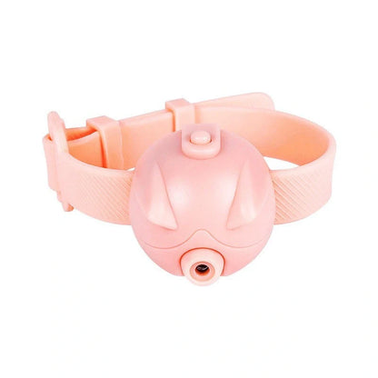Smart Laser Teasing Cat Collar with adjustable fit and USB charging
