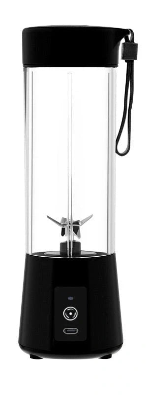 Portable electric juicer with stainless steel blade in various colours