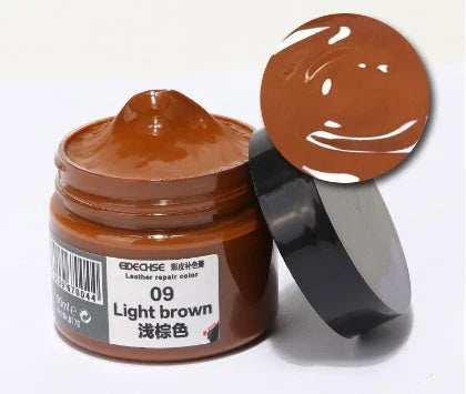 Leather Repair Kit for Restoring and Reviving Shoes, Sofas, and Other Leather Goods