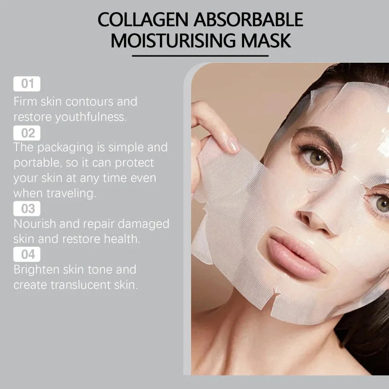 Bio Collagen True Deep Mask for overnight facial hydration and anti-aging