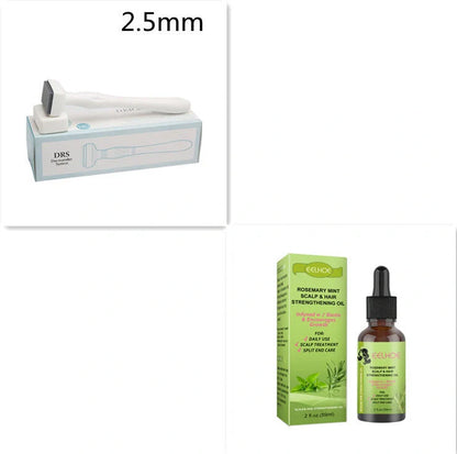 Rejuvenating Rosemary & Mint Hair Growth Serum - Nourishing formula to promote healthy scalp and stimulate hair regeneration