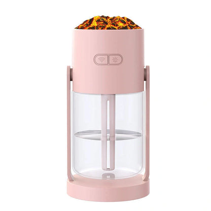 Stylish starry sky projection humidifier with LED light, creating a dreamy atmosphere while effectively enhancing indoor air quality