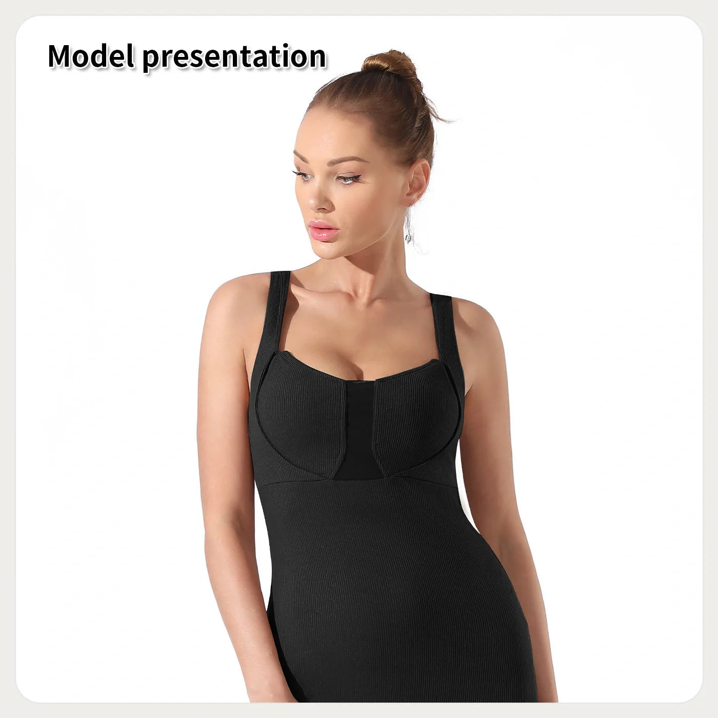 Elegant polyester dress with timeless silhouette and premium materials, suitable for formal events, garden parties, and everyday wear